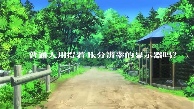 普通人用得着4k分辨率的显示器吗？