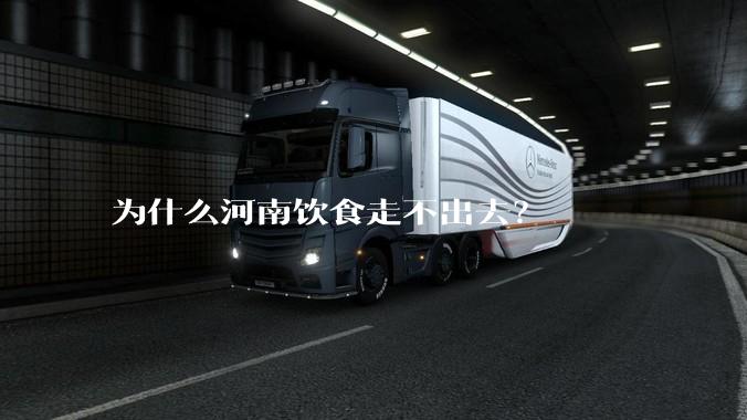 为什么河南饮食走不出去？