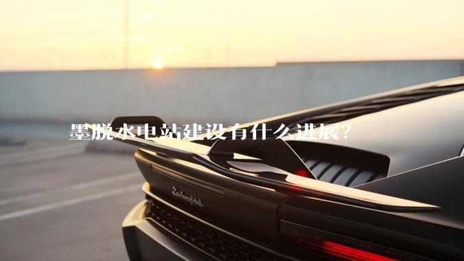 墨脱水电站建设有什么进展？