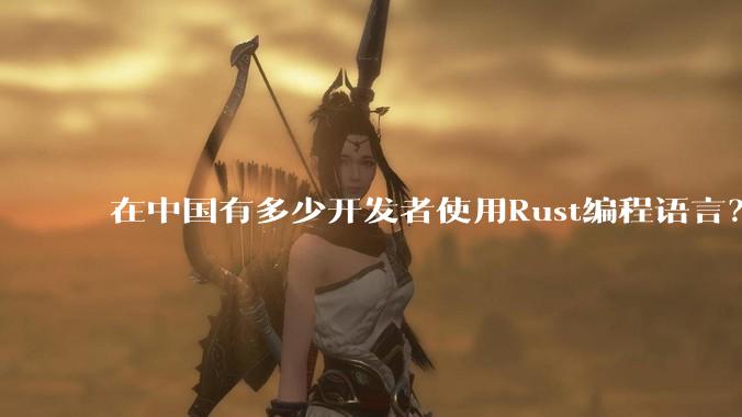 在中国有多少开发者使用Rust编程语言？