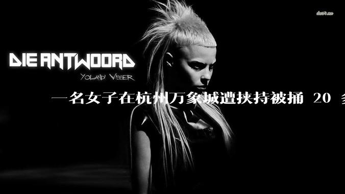 一名女子在杭州万象城遭挟持被捅 20 多刀，隆胸***体救了一命，这反映出哪些公安系统的问题？